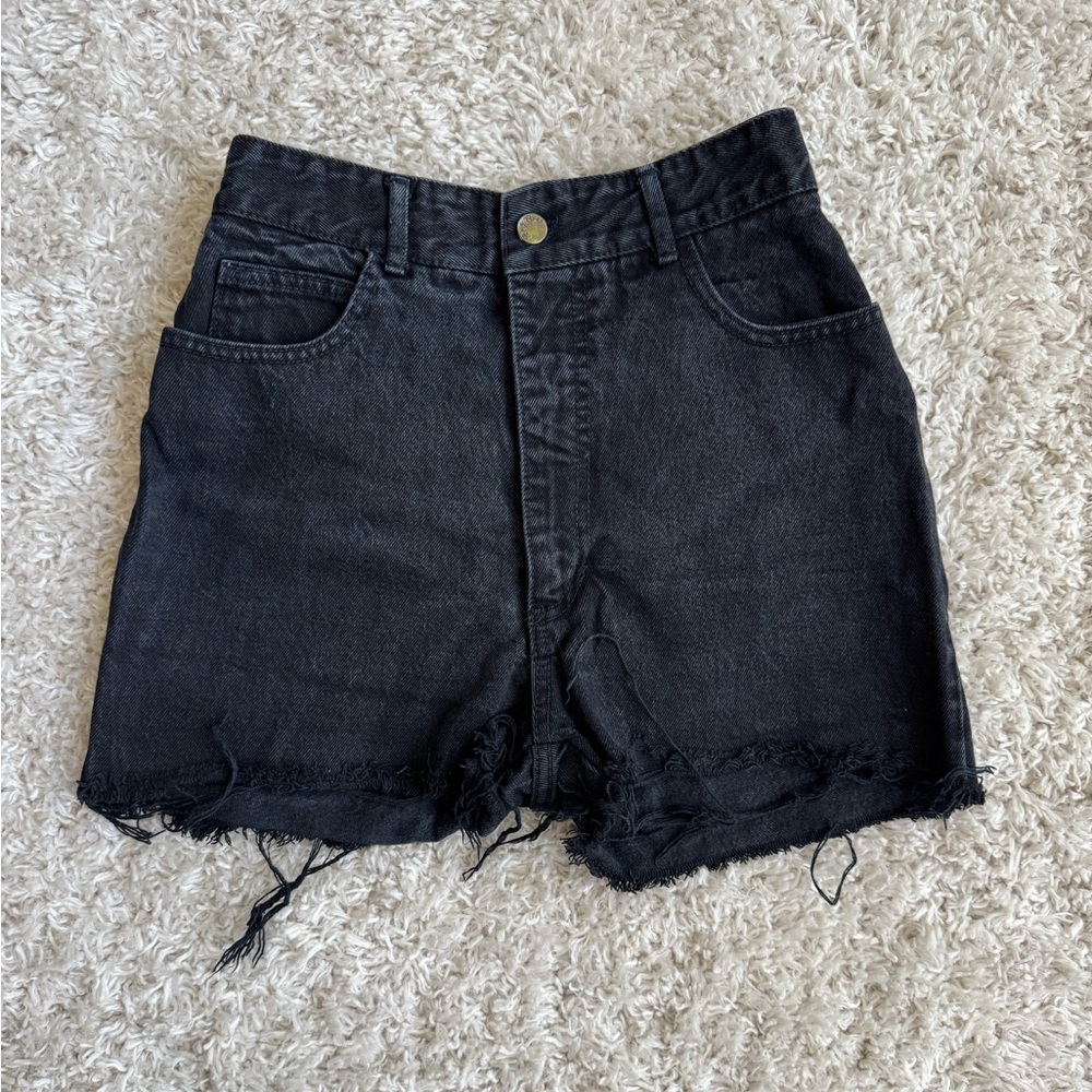 Paris Blues high rise cut off shorts